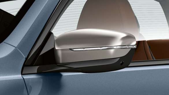 BMW 8er Coupé Spiegelkappen in Kontrastfarbe Galvanik Ceium Grey
